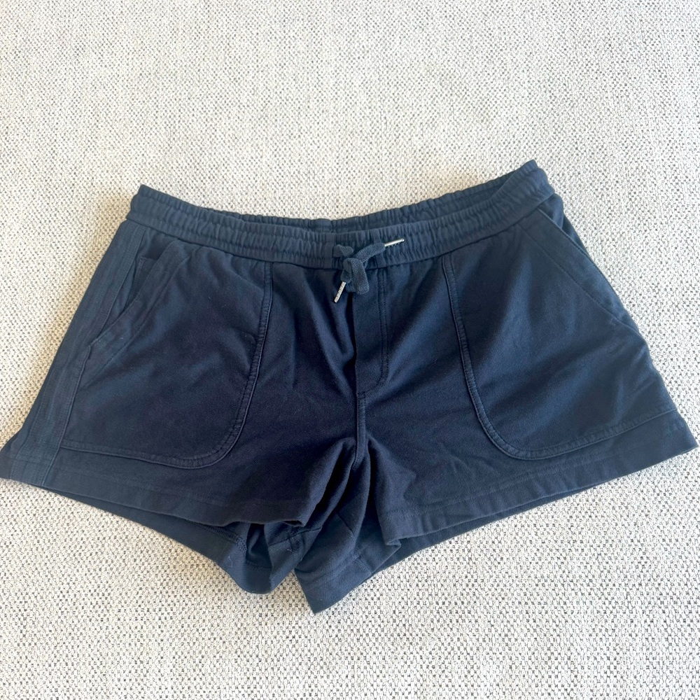 Athleta cotton shorts size L